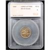 Image 4 : ***Auction Highlight*** 1858 LL Flying Eagle Cent 1c Graded ms63 Details By SEGS (fc)