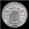 Image 2 : ***Auction Highlight*** 1876 Shield Nickel 5c Graded GEM Unc By USCG (fc)