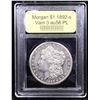 Image 4 : ***Auction Highlight*** 1892-s Vam 3 Morgan Dollar $1 Graded Choice AU/BU Slider PL By USCG (fc)