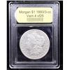 Image 4 : ***Auction Highlight*** 1893/3-cc Vam 4 Morgan Dollar $1 Graded vf+ By USCG (fc)