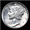 Image 2 : ***Auction Highlight*** 1942/1-p Mercury Dime 10c Graded GEM Unc By USCG (fc)
