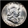 Image 2 : ***Auction Highlight*** 1952-p FS-402 Scarface Franklin Half Dollar 50c Graded Select+ Unc By USCG (