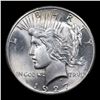 Image 2 : ***Auction Highlight*** 1927-p Vam 1A R5 Peace Dollar $1 Graded Choice Unc By USCG (fc)