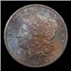 Image 2 : ***Auction Highlight*** 1885-cc Rainbow Toned GSA Hoard Morgan Dollar $1 Grades GEM Unc (fc)