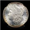Image 2 : NGC 1880-s Morgan Dollar $1 Graded ms65 By NGC