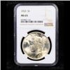Image 2 : NGC 1923-p Peace Dollar $1 Graded ms65 By NGC