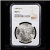 Image 2 : NGC 1904-o Morgan Dollar $1 Graded ms65 By NGC