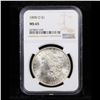 Image 2 : NGC 1898-o Morgan Dollar $1 Graded ms65 By NGC