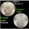 Image 1 : 1899-o Morgan Dollar $1 Graded ms66 By SEGS