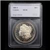 Image 4 : 1880-s Morgan Dollar $1 Graded ms66 By SEGS
