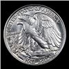 Image 3 : 1947-p Walking Liberty Half Dollar 50c Grades Choice AU