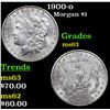 Image 1 : 1900-o Morgan Dollar $1 Grades Select Unc