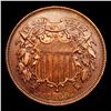 Image 2 : 1868 Two Cent Piece 2c Grades Select Unc BN