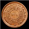 Image 3 : 1863 The Flag Civil War Token 1c Grades xf+