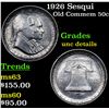 Image 1 : 1926 Sesqui Old Commem Half Dollar 50c Grades Unc Details