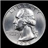 Image 2 : 1939-p Washington Quarter 25c Grades GEM Unc