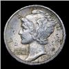 Image 2 : 1917-s Mercury Dime 10c Grades Select Unc