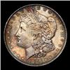 Image 2 : 1886-p Colorfully Toned Morgan Dollar $1 Grades Choice+ Unc