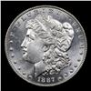 Image 2 : 1887-p Morgan Dollar $1 Grades Choice Unc PL