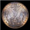 Image 3 : 1878-s Colorfully Toned Morgan Dollar $1 Grades Choice+ Unc