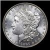 Image 2 : 1887/18-7-p Vam 10 Morgan Dollar $1 Grades Select Unc
