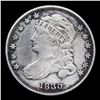 Image 2 : 1835 JR-4 Capped Bust Dime 10c Grades vf details