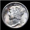 Image 2 : 1943-d Mercury Dime 10c Grades GEM+ FSB
