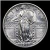 Image 2 : 1917-p Ty I Standing Liberty Quarter 25c Grades Choice AU/BU Slider+