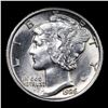 Image 2 : 1926-p Mercury Dime 10c Grades Choice+ Unc