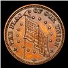 Image 2 : (1863) The Flag Civil War Token 1c Grades Select Unc BN