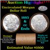 Image 1 : ***Auction Highlight*** 1885 & CC Uncirculated Morgan Dollar Shotgun Roll (fc)