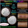 Image 1 : ***Auction Highlight*** Full solid date 1886-o Morgan silver $1 roll, 20 coins (fc)
