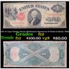 Image 1 : 1917 $1 Legal Tender, George Washington Signatures of Teehee & Burke, FR36 Grades f, fine