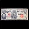 Image 2 : 1907 $5 Large Size Legal Tender Note "WoodChopper" Fr-91 Grades vf+