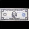 Image 2 : 1914 $20 Large Size Federal Reserve Note Chicago, IL 7-G Grades vf++
