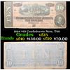 Image 1 : 1864 $10 Confederate Note, T68 Grades vf+