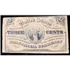 Image 2 : 1865 US Fractional Currency 3c Third Issue fr-1226 Washingon Grades f+