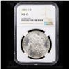 Image 2 : ***Auction Highlight*** NGC 1883-o Morgan Dollar $1 Graded ms65 By NGC (fc)