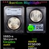 ***Auction Highlight*** 1885-s Morgan Dollar $1 Graded ms63 By PCGS (fc)