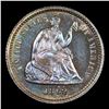 Image 2 : Proof ***Auction Highlight*** 1862 Seated Liberty Half Dime 1/2 10c Graded pr66 By SEGS (fc)
