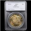 Image 4 : ***Auction Highlight*** 1922-d Vam 4 I3 R4 Peace Dollar $1 Graded ms65+ By SEGS (fc)