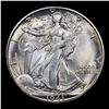 Image 2 : ***Auction Highlight*** 1943-s Walking Liberty Half Dollar 50c Graded GEM+ Unc By USCG (fc)