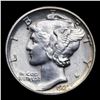 Image 2 : ***Auction Highlight*** 1927-d Mercury Dime 10c Graded Choice Unc By USCG (fc)