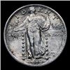 Image 2 : ***Auction Highlight*** 1918-p Standing Liberty Quarter 25c Graded Choice Unc By USCG (fc)