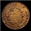 Image 3 : ***Auction Highlight*** 1801 1/000 S-223 Draped Bust Large Cent 1c Graded AU, Almost Unc By USCG (fc