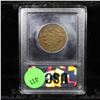 Image 5 : ***Auction Highlight*** 1801 1/000 S-223 Draped Bust Large Cent 1c Graded AU, Almost Unc By USCG (fc