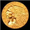 Image 2 : ***Auction Highlight*** 1928-p Gold Indian Quarter Eagle $2 1/2 Graded Select Unc By USCG (fc)