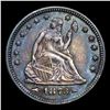 Image 2 : ***Auction Highlight*** 1873-p Arrows Briggs 3-B Seated Liberty Quarter 25c Graded GEM Unc By USCG (