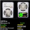Image 1 : NGC 1879-s Morgan Dollar $1 Graded ms65 By NGC