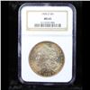 Image 2 : NGC 1904-o Morgan Dollar $1 Graded ms65 By NGC